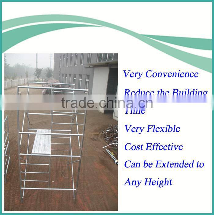 Multi-Use Reusable Double Width Steel Ladder Scaffolding