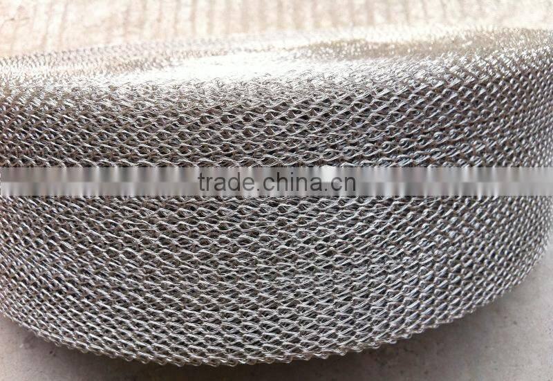 gas liquid filter wire mesh/knitted wire mesh tube/wire mesh demister