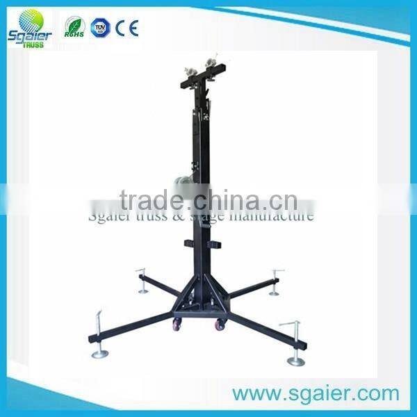 6m Wide Crank Triangular Trussing Mobile DJ Lighting Truss System