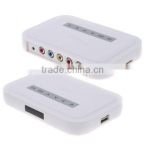 Flash HDD USB SD Card Media Player RMVB MP3 AVI MPEG Divx