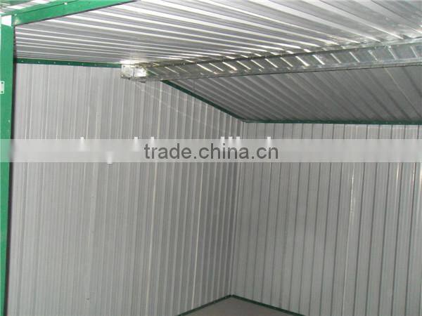 Galvanized steel garden shed/storage shed/garden room