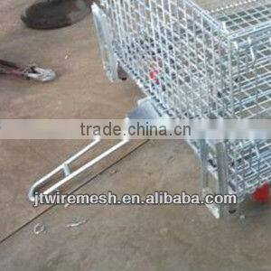 Mesh box wire cage metal bin storage container