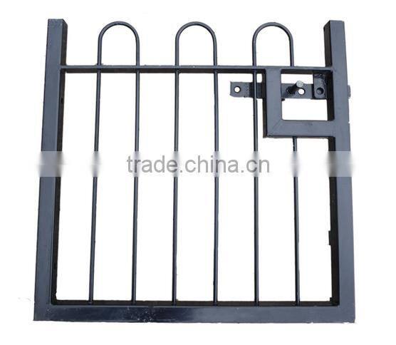 Bow Top Railing Fence Powder Coated Bar Fencing