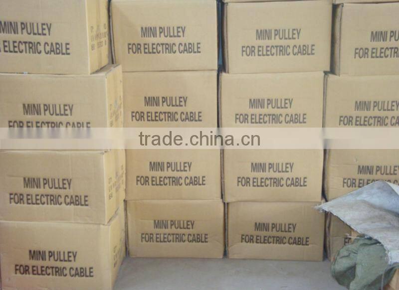 Pulley electric wires,Hanging Type Cable Block,Large diameter cable tackle pulley