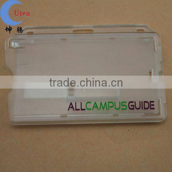 Useful clear plastic credit card holder