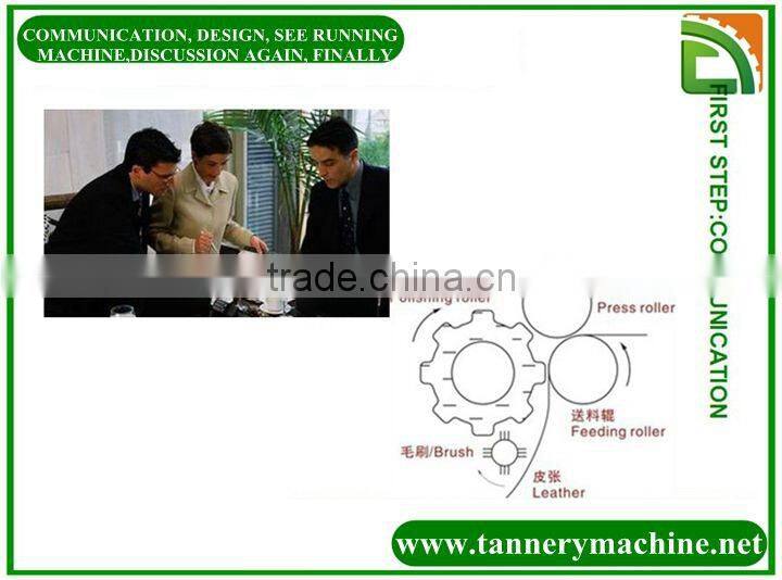 leather polishing machine
