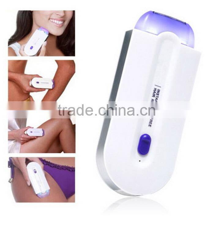 Instant Pain Free Hair Remover with Sensa-Light Technology