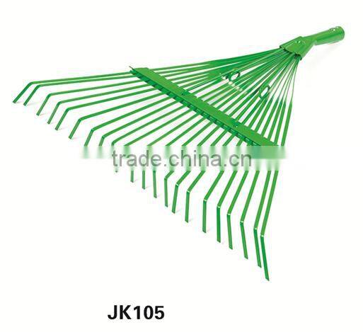 mini garden rake steel leaf grabber rake