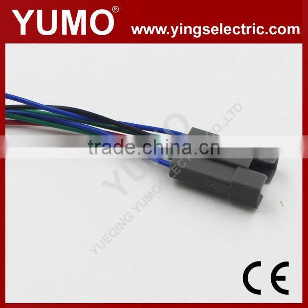 LA19 series IP65 6 pin terminal 5A/250VAC Stainless metal push button with connector metal push button socket base