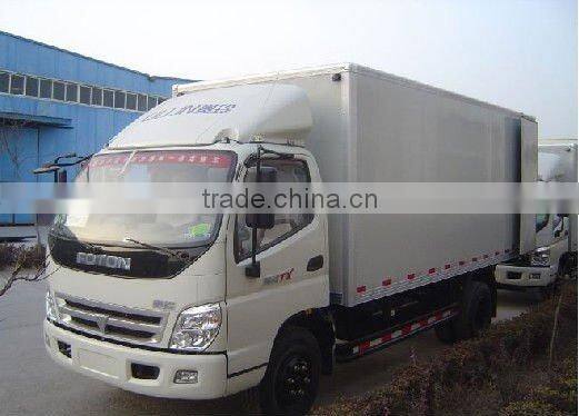 Insulated box van truck