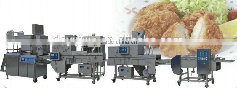 Jinan DAYI Automatic hamburger meat nuggets fillet forming machine process line