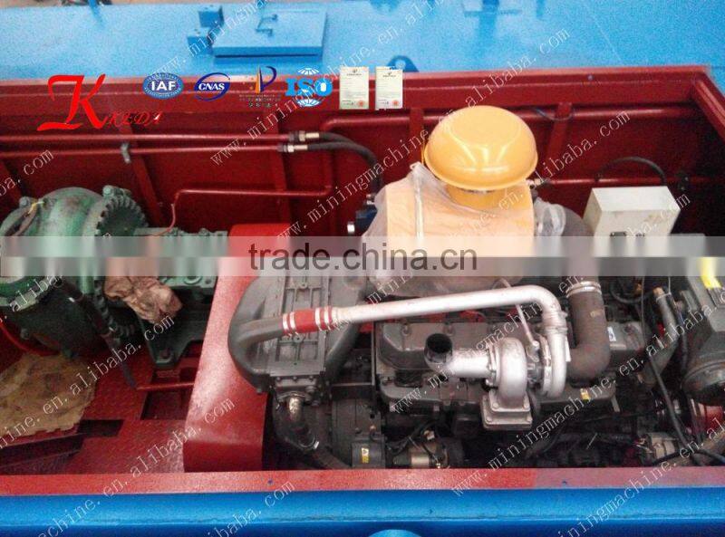 Mini sand suction dredger