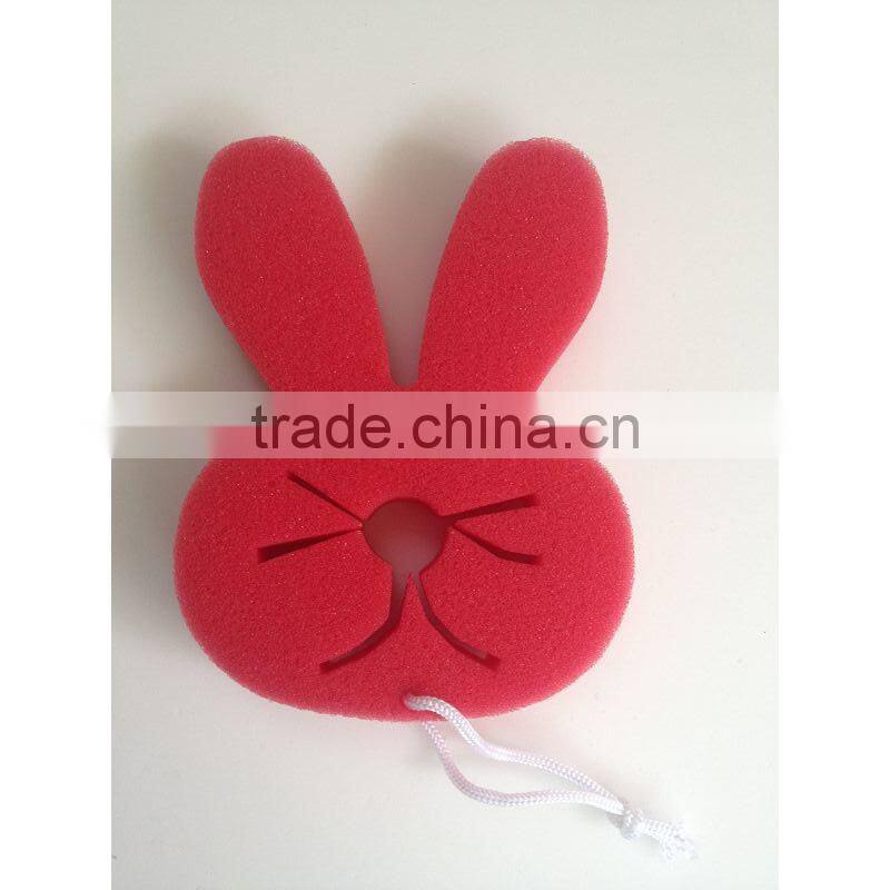 hot sale baby bath sponge /animal shape bath sponge
