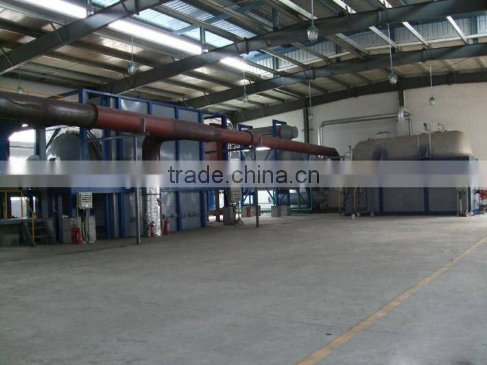 DAYI Plastic Tyre Rubber Pyrolysis Machine For Power Generation Applicaiton Fuel Oil