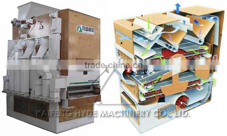 Large capacity 5X air screen grain seed cleaners
