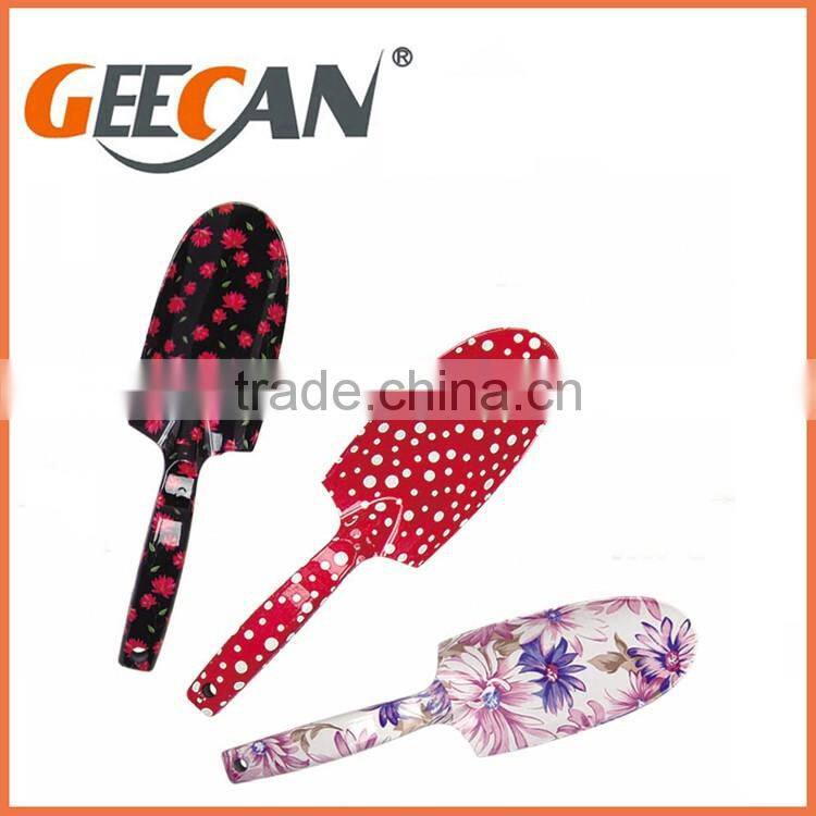 2016 innovation 3pcs kids floral mini garden tools play set in bag