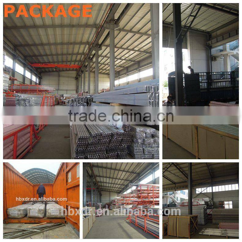 Anodized Custom types of CNC machined extruded aluminium section