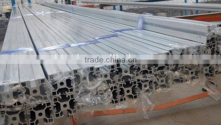 Aluminium Sigma profile anodized colors as requirement