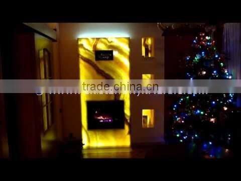 LATEST DESGINE 2017 BACKLIT ONYX FIREPLACES