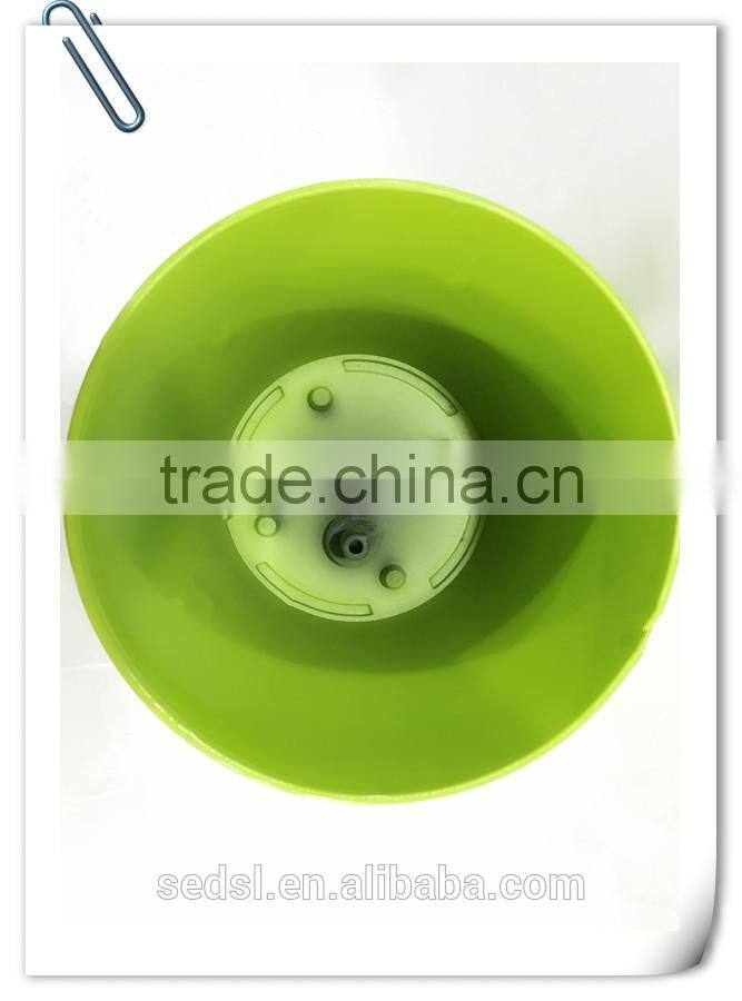 plastic self watering garden printed flower pots