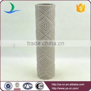 Home wedding decoration colorful chinese tall slim vase