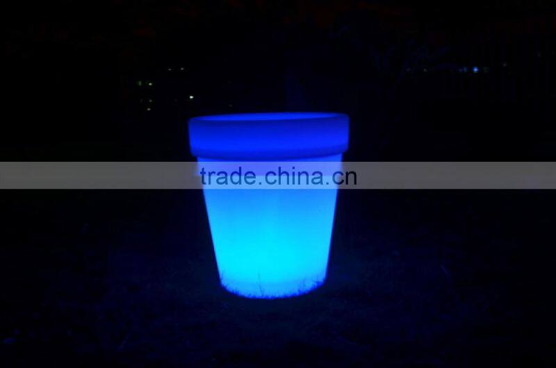 flower pot stands designs/commercial christmas decorations for sale/ beautiful led planter