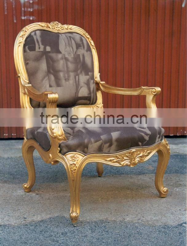 Spanish Style Vintage Wooden Chair