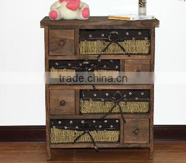 wood cabinet small drawer wood frame cabinet living room cabinet divider