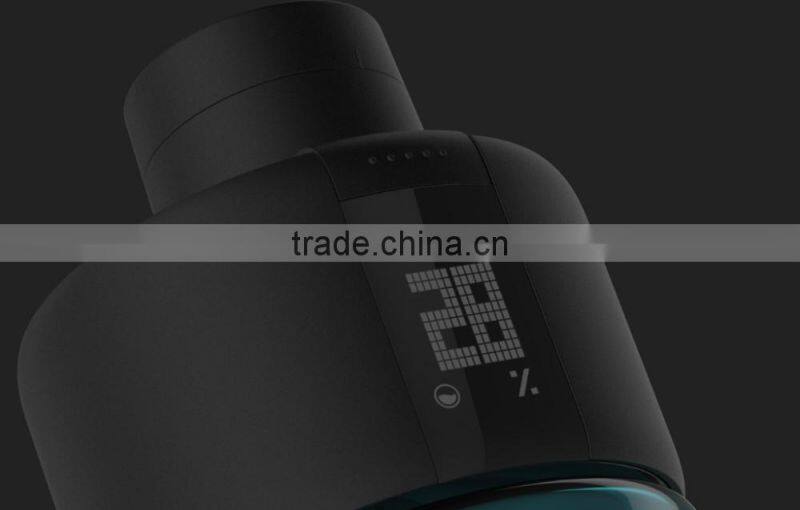 New Accurate Straw Water Bottle, Outdoor Portable Smart Mobile APP Control Intelligent Sports Water Bottle, 700ml Water Bottle