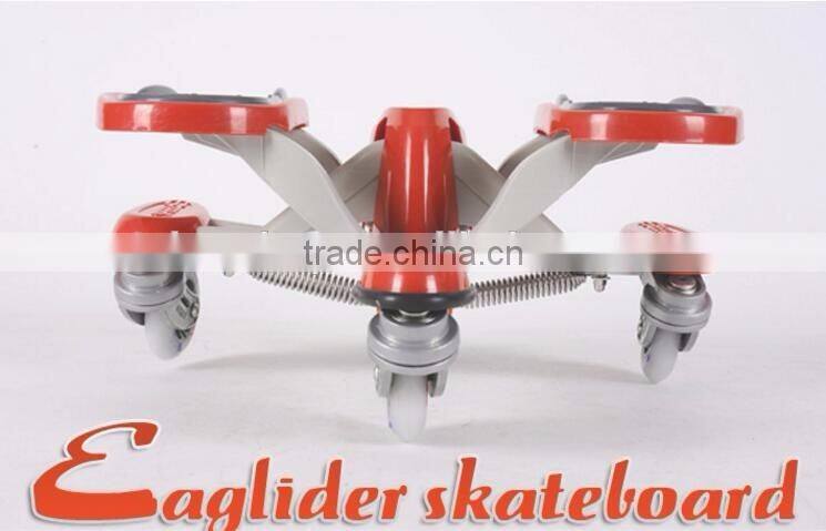 Professional Manufacturer Flying Skateboard, 4 Wheels Walkcar, Multi-functional Leisure Glider Skateboard, Ride On Drift Board