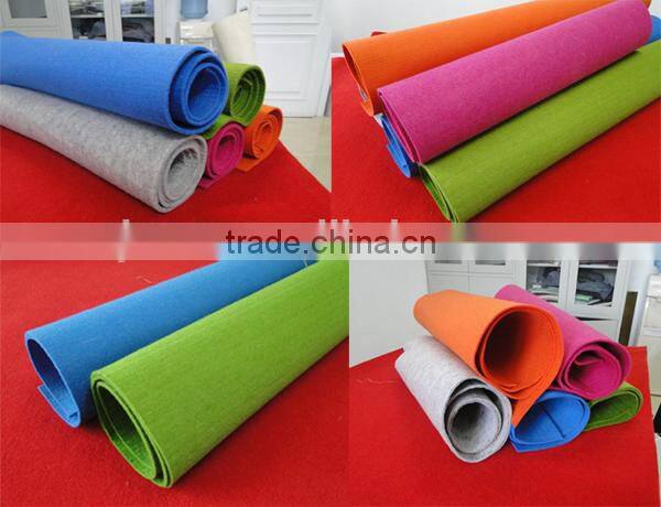 Polyester felt material