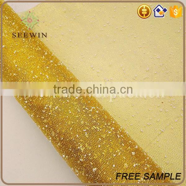 hotsale bright-coloured flower packing paper nylon mesh