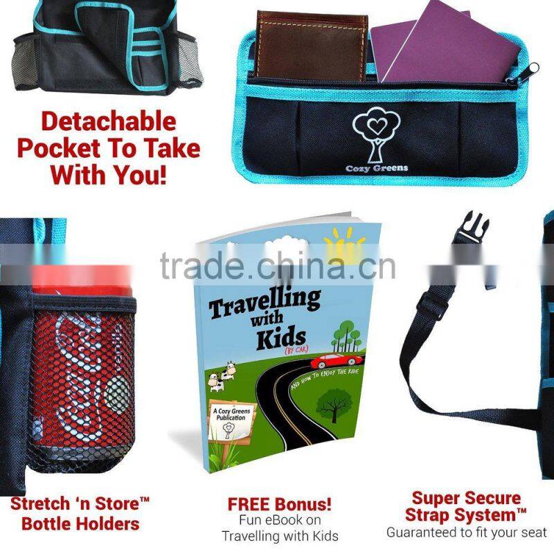 Waterproof Super Secure Strap car back seat organizer