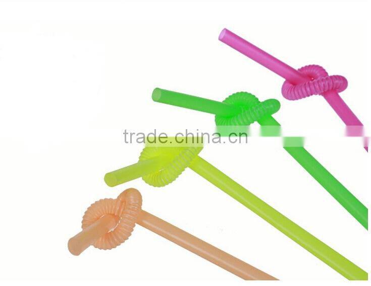 Disposable Colorful Art Drink Straw