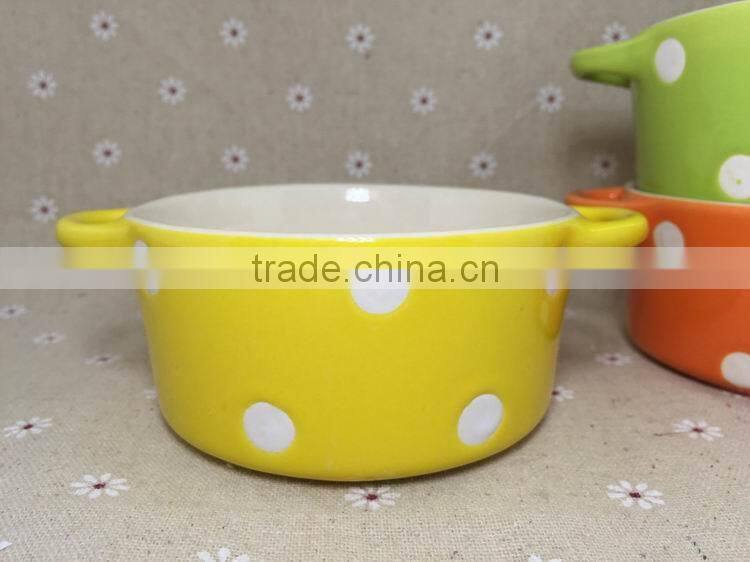 Wholesale stocked Personalized korean Ceramic Dinner Bowls