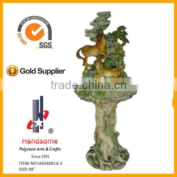 Large outdoor decorative water foutains