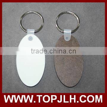 Topjlh Top Quality MDF keychain for sublimation for gifts