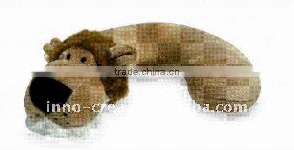 Travel Buddies Plush Children's Neck Pillow - Dog