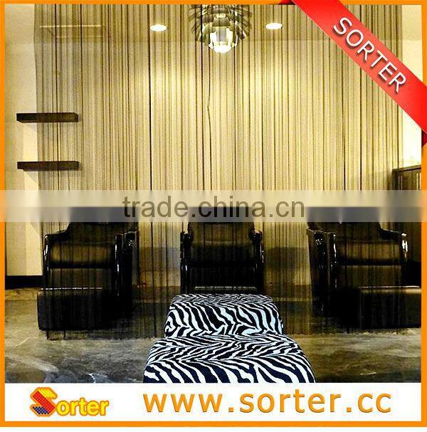 2016 Customized Modern Metal Wire Mesh Salon Room Dividers