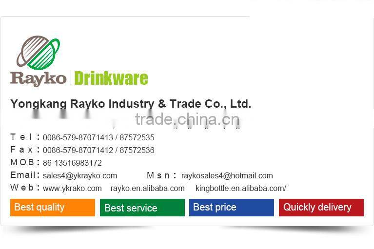 BPA free wholesale sports plastic bottle with partable cap