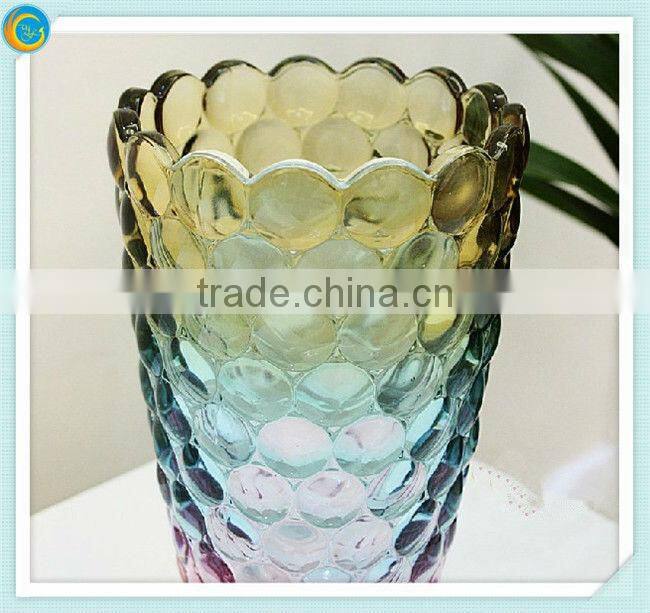 Crystal vases decoration