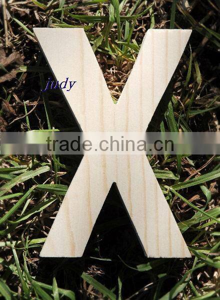 Decorative small wooden craft alphabet letters Wholesale