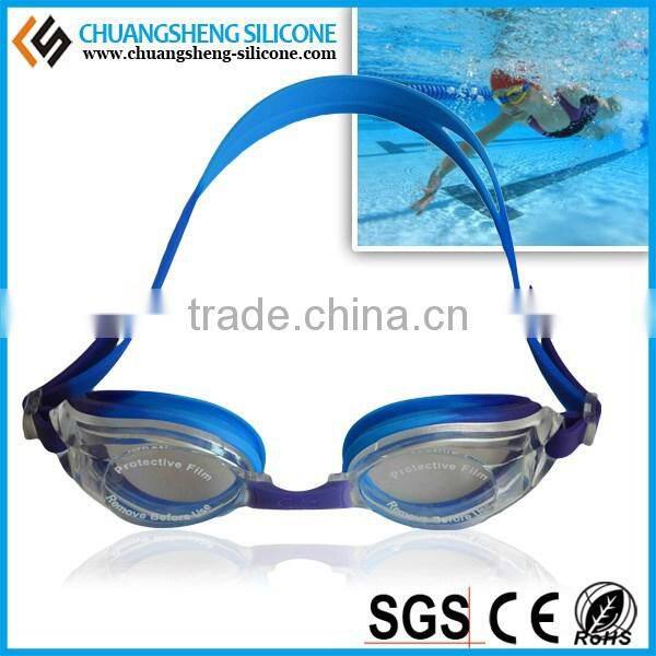 SOFT AND COMFORTABLE SILICONE SWIM GLASSES/SWIM GOGGLES FOR ADULT