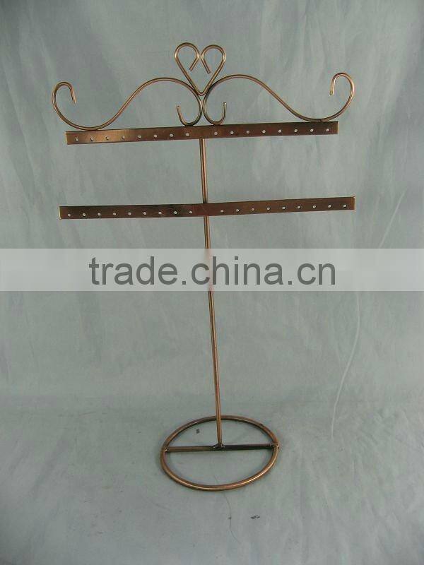 metal jewelry display Earring rack,jewelry shelf,earring stand