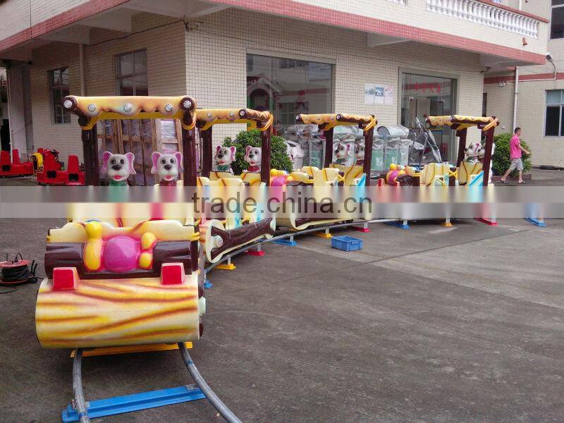 2014 New Design China OEM Latest Outdoor Amusement Park Trains For Sale