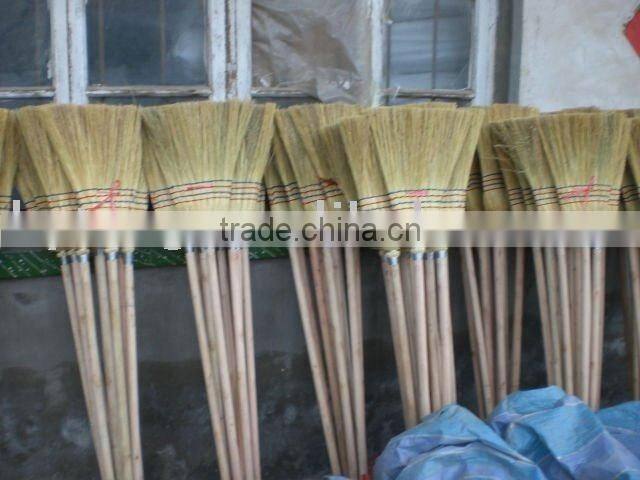 wooden handle broom
