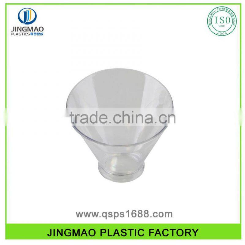 Transparent Color PS FDA Plastic Salad Bowl