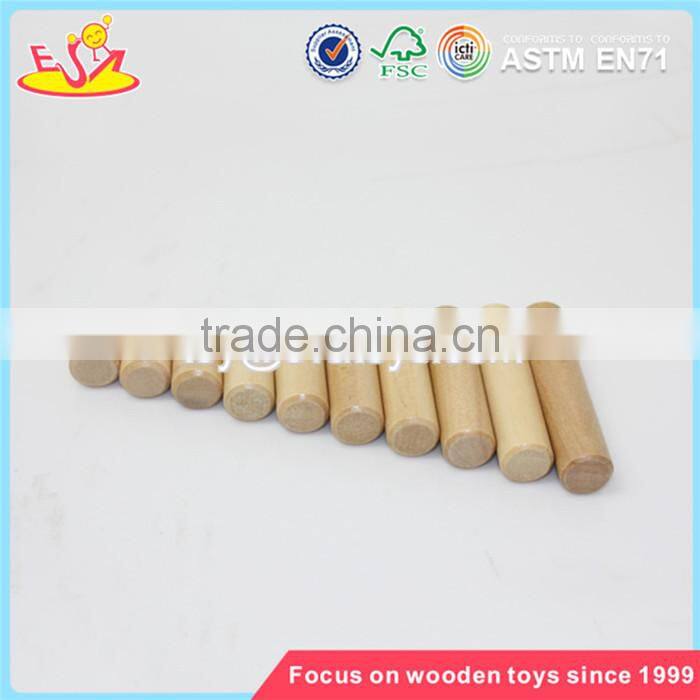 Wholesale educational kids wooden count toy baby preschool teaching aid wooden count toy W12E001