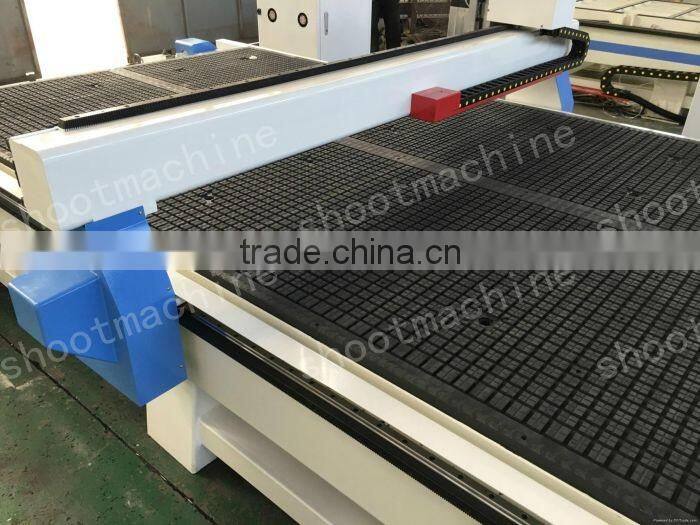 CNC Woodworking Router Machine SHCNCD-2040 with X Y working area 2000x4000mm and Z working area 200mm