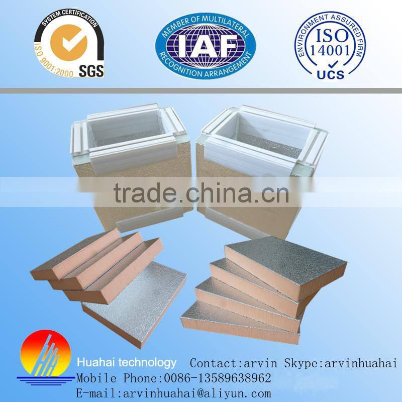 decorative exterior wall panel/pu sandwich panel for prefab house